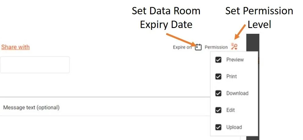 Create Virtual Data Rooms