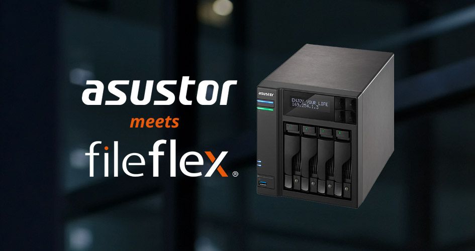 ASUSTOR and Qnext sign global partnership to integrate FileFlex on all ASUSTOR NAS drive products.